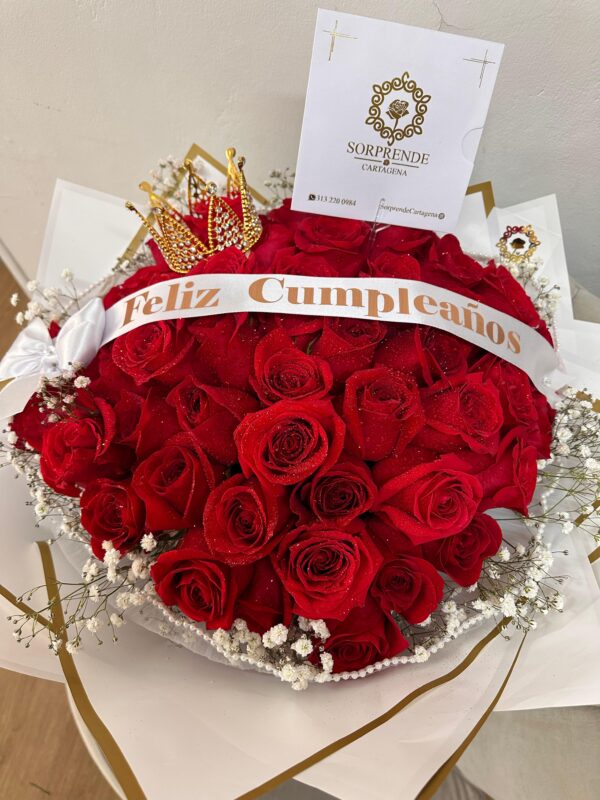 Bouquet de rosas especial