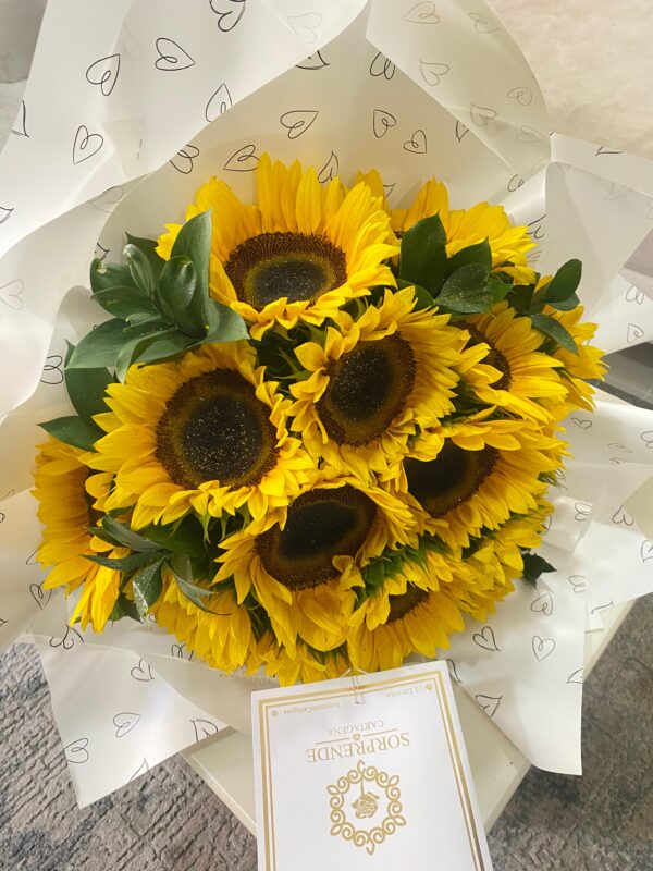 Bouquet de girasoles